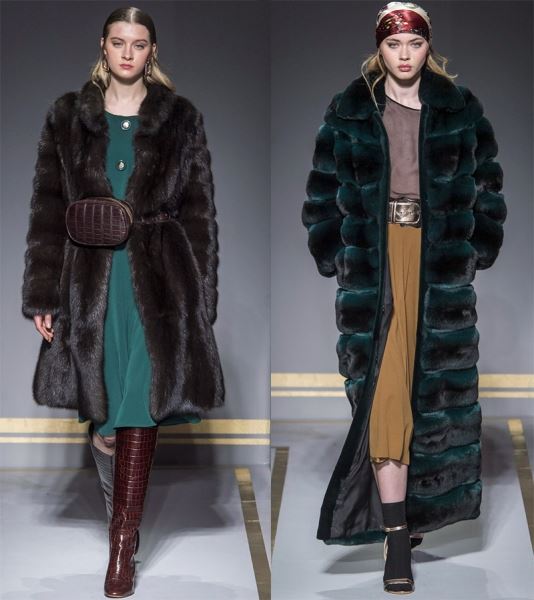 Модные шубы Браски осень-зима 2019-2020